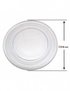 Prato de microondas Ø 318mm universal 2