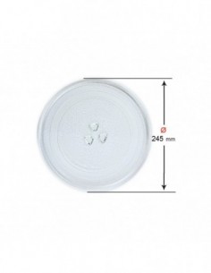 Prato de microondas Ø 245mm universal 2