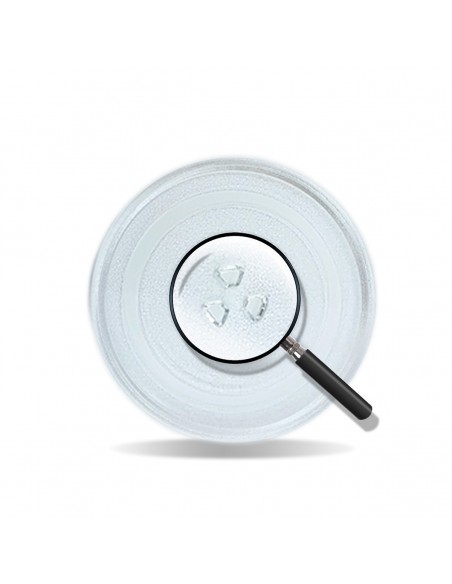 Prato de microondas Ø 245mm universal