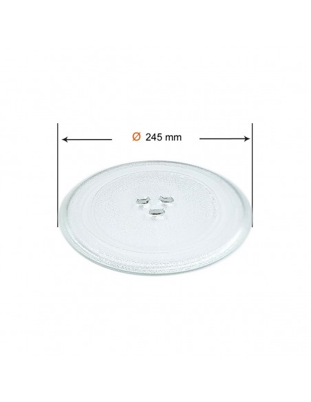 Prato de microondas Ø 245mm universal