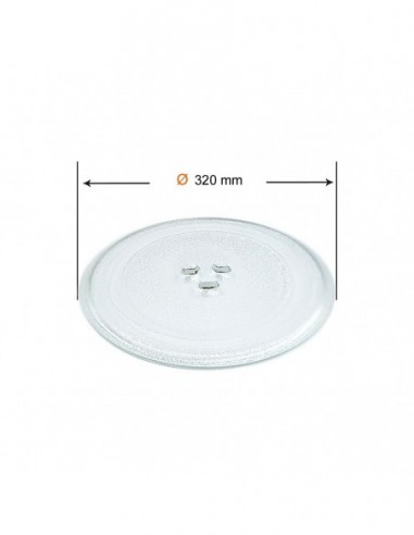 Prato de microondas Ø 320mm universal