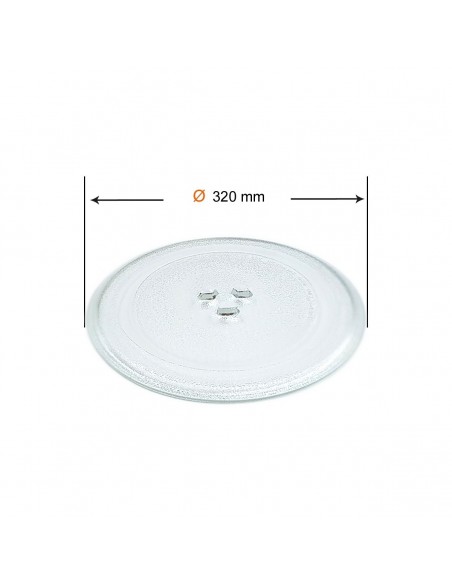 Prato de microondas Ø 320mm universal