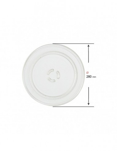 Microondas prato Ø 280 mm