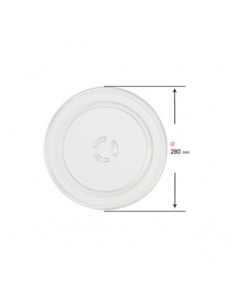 Microondas prato Ø 280 mm