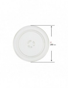 Microondas prato Ø 250 mm de hidromassagem 2