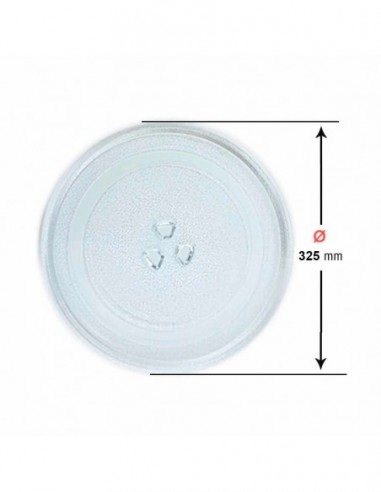 Microondas prato Ø 305 mm universal