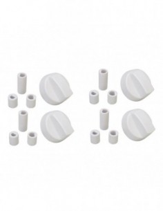 Comando de cozinha branca padrão 4 unidades