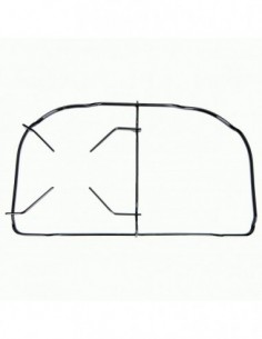 Teka Fire Grill 260x450mm (1 incêndio a gás, 1 elétrico)