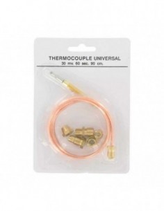 Termopar a gás universal de 900 mm (5 acessórios)