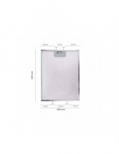 Filtro de extrator de hidromassagem 320x260 mm...