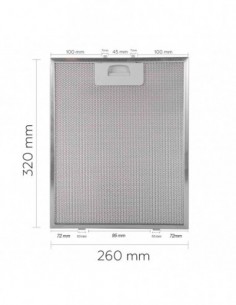 Teka 320x260 mm Filtro de hick (3 unidades) 2