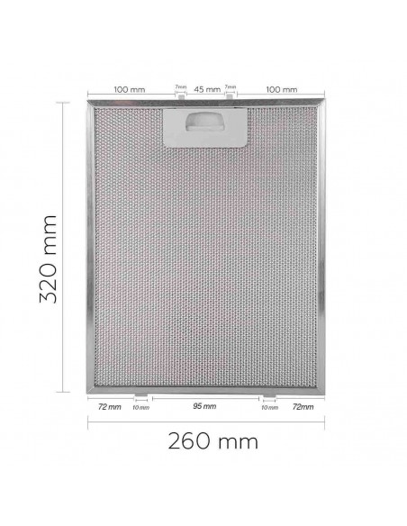 Teka 320x260 mm Filtro de campainha (1 unidade)