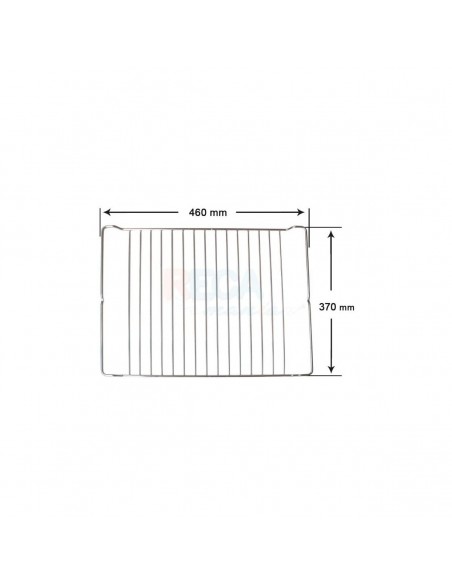 Definir 3 peças - Pacote de grelha e bandejas teka 370x460mm
