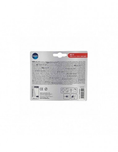 Bulbo Universal Bulbo WPro 40W E14 370 Lumen...