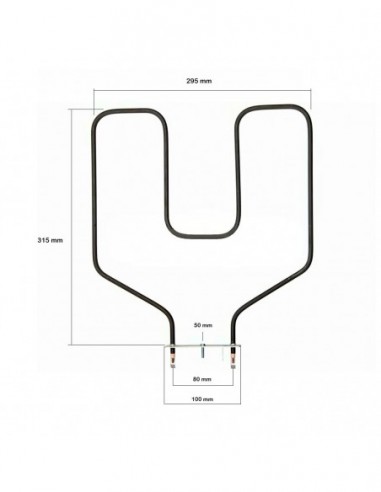 Taka 1000W 99511212 Resistência ao forno