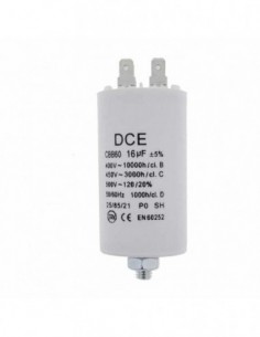 Condensador de trabalho permanente universal 16,0mf 450V