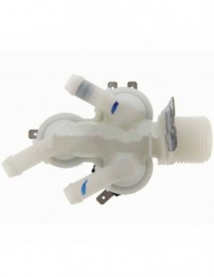 Saída universal de válvula de máquina de lavar 180º 24V 2