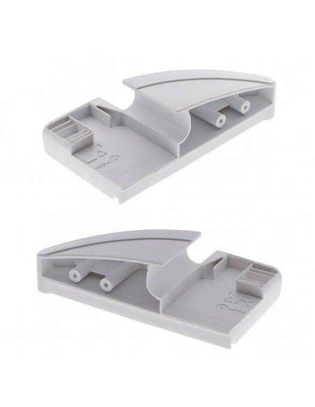 Grampos laterais direito e esquerdo Liebherr 743020800 743021000 Garrafa de geladeira