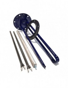 Kit de Portavain + Anodo + 2 Resistências 1000W Edesa Tre...