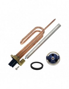 Resistência curva 1500W + ânodo + Coinntra Thermmor...