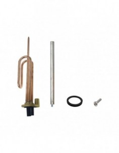 Resistência curva 1500W + ânodo + Coinntra Thermmor... 2