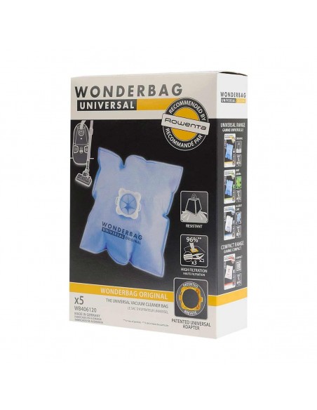 Saco de Wonderbag padrão 5 unidades 3221613010607