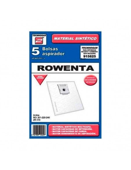Bolsa sintética Rowenta 915625 (5 unidades)