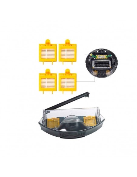 Pacote de nádegas de rolos de filtro 700