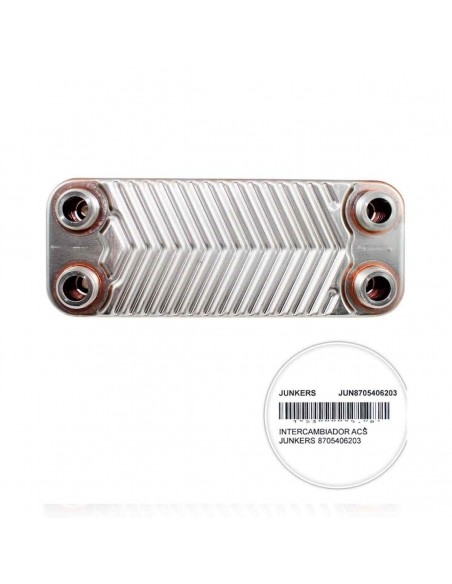Trocador Caldera Junkers W135 (12 placas)