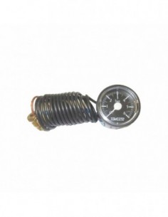 Medidor de pressão da caldeira.