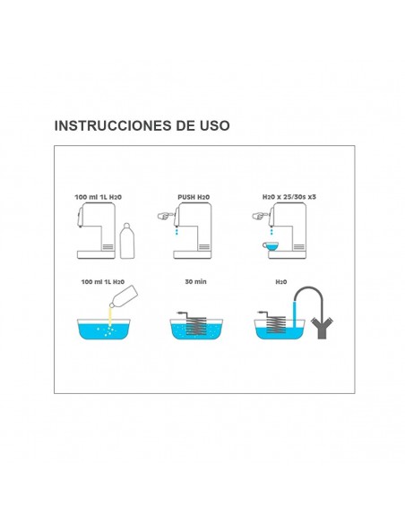 Decalcifificador Máquinas de café líquido garrafa 250 ml