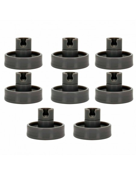 Fagor 2LF456X VMI000161 (roda de 8 rodas) Roda de cesto de lavagem de pratos inferior (8 rodas)