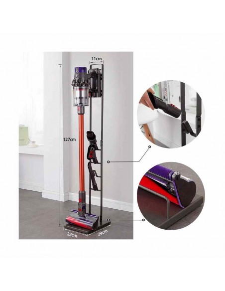 Dyson V6 V7 V8 V11 V11 V11 Suporte de aspiração de metal metálico