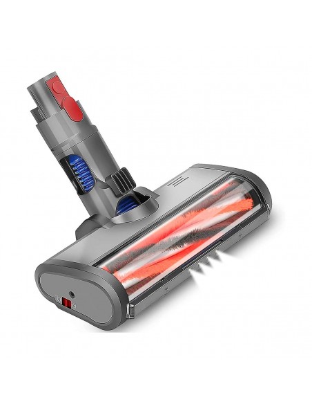 Escova motorizada compatível para Dyson V7 V8 V10 V11 V15 com luz LED para cantos escuros