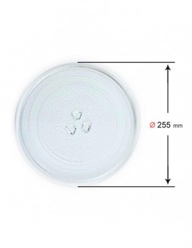 Placa de microondas universal Ø 255mm