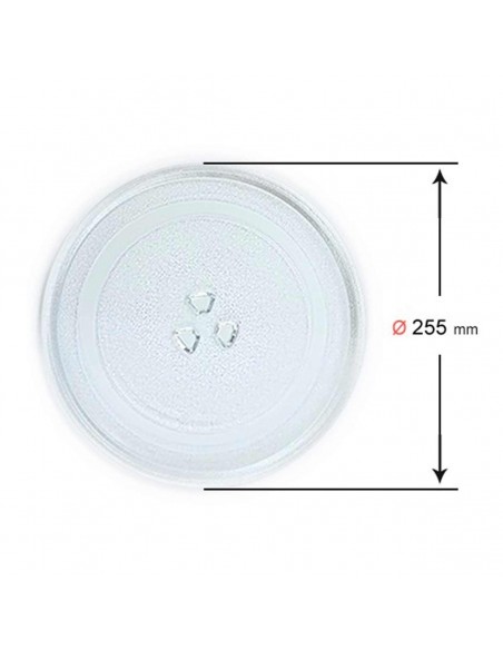 Placa de microondas universal Ø 255mm