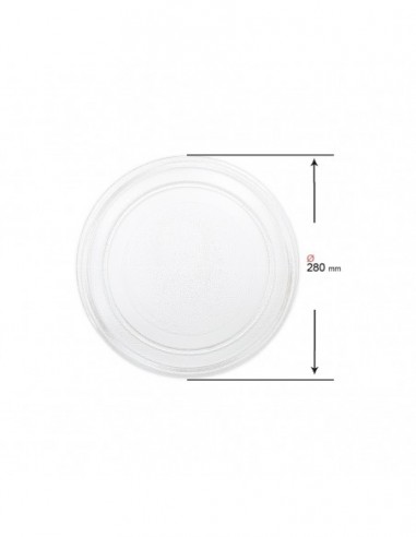 Prato de microondas Ø 280mm universal